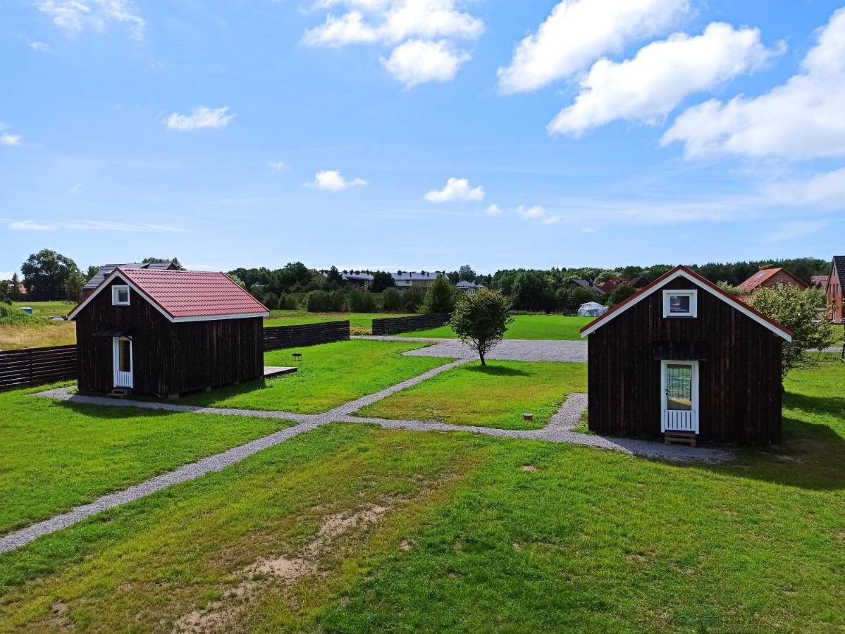 Hotel Camping Klevas Karklė Esterno foto